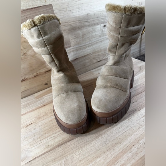 New Free People Fable Faux Fur Boot size 5.5 6 36 MSRP: $188 - Picture 2 of 11